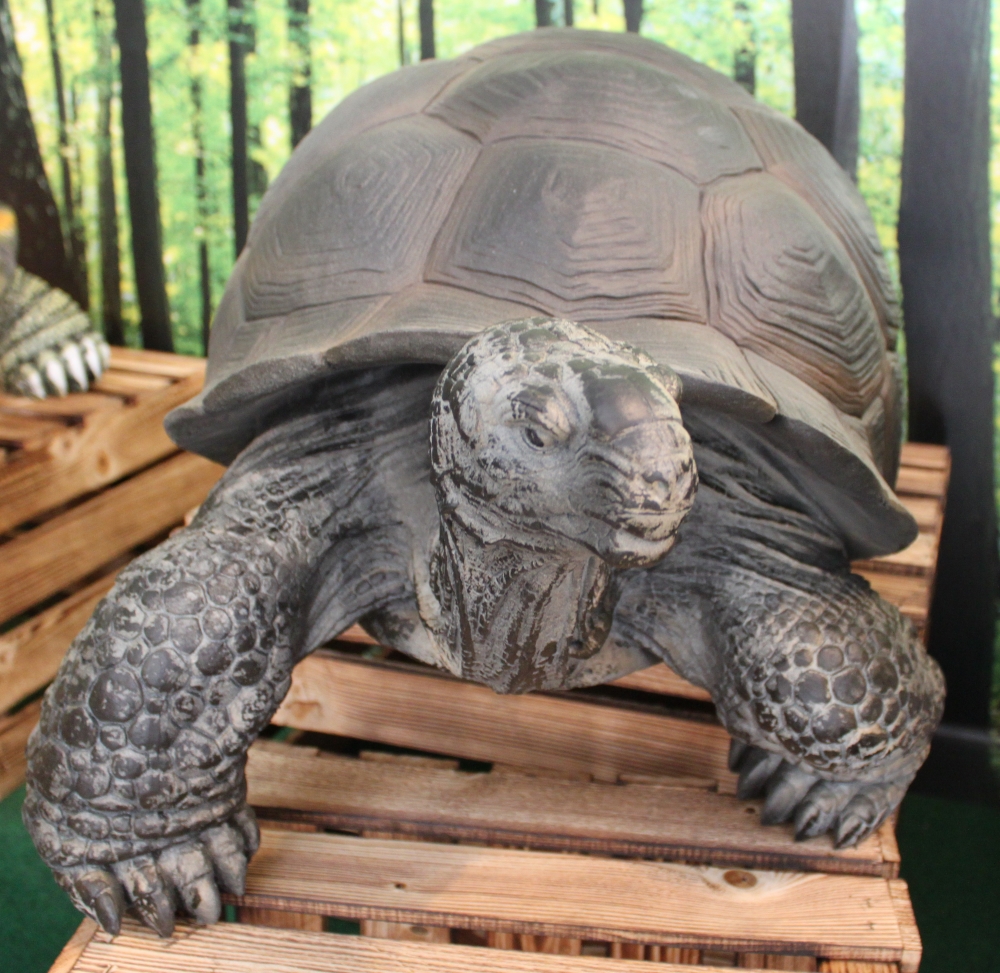 Dekofigur Schildkröte gross mit LED Augen - TOPTWO, 14,99 €